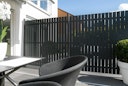 Vorschaubild TraumGarten Squadra Alu-Sichtschutz 1800 x 1800 mm