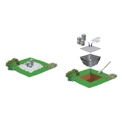 Heissner PE Fertigteich 200L (B082-00)