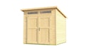 Vorschaubild Weka Gartenhaus 264 mit Oberlichtern - 21 mm