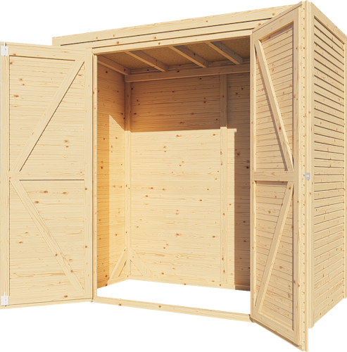 Bertilo Gerätehaus Box 1 - 18 mm