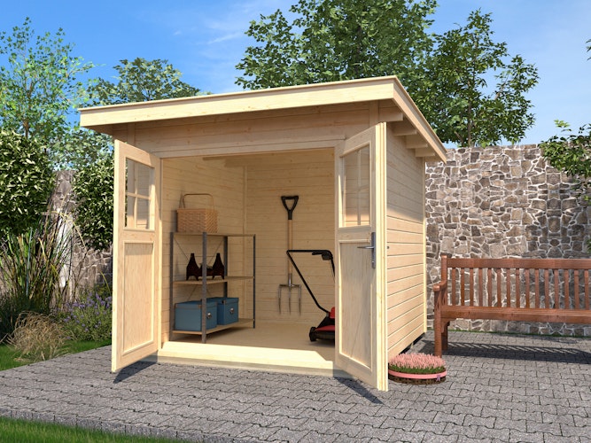 Weka Gartenhaus 179 - 28 mm