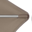 Vorschaubild doppler Pendelschirm ACTIVE 350 x 260, Aluminium Grau / 100 % Polyester 200 g/m²