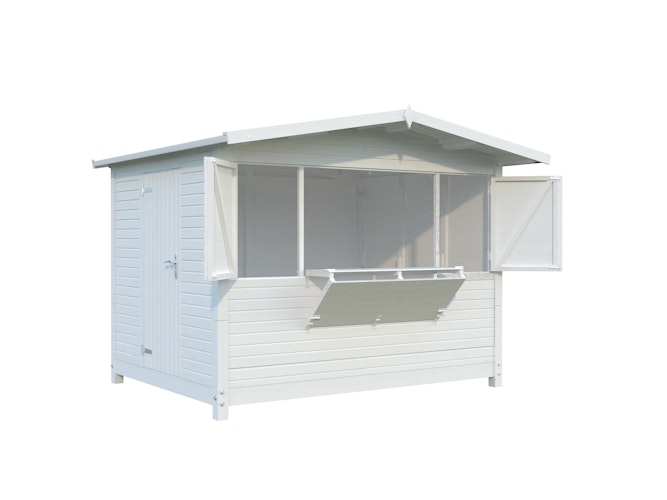 Palmako faltbarer Marktstand Marian 6,2 m² - 16 mm (20 Minuten Aufbauzeit!) 