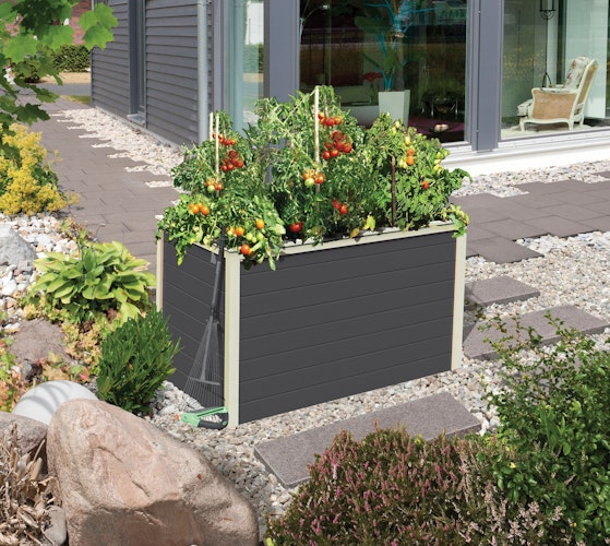 Karibu Hochbeet 0 - 260 l Fassungsvermögen 19 mm Wandstärke