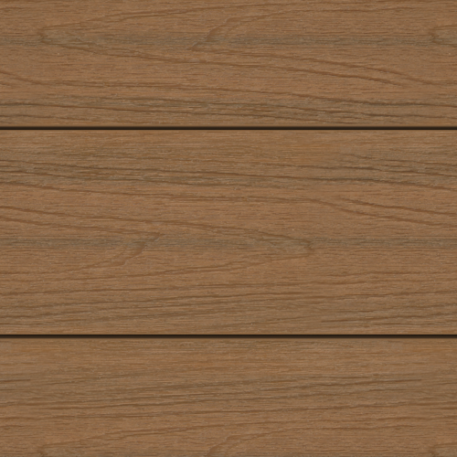 NewTechWood Gigangte WPC-Terrassendiele Hohlkammer Teak  23 x 210 mm
