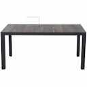 Vorschaubild Siena Garden Ersatzteil Keramikleiste für SILVA Tische, Washed Grey - Abverkauf