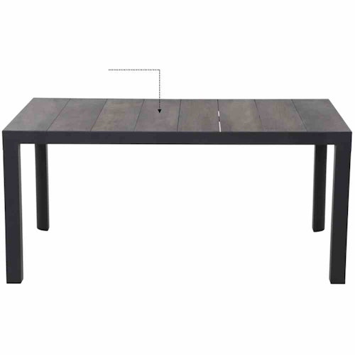 Siena Garden Ersatzteil Keramikleiste für SILVA Tische, Washed Grey - Abverkauf