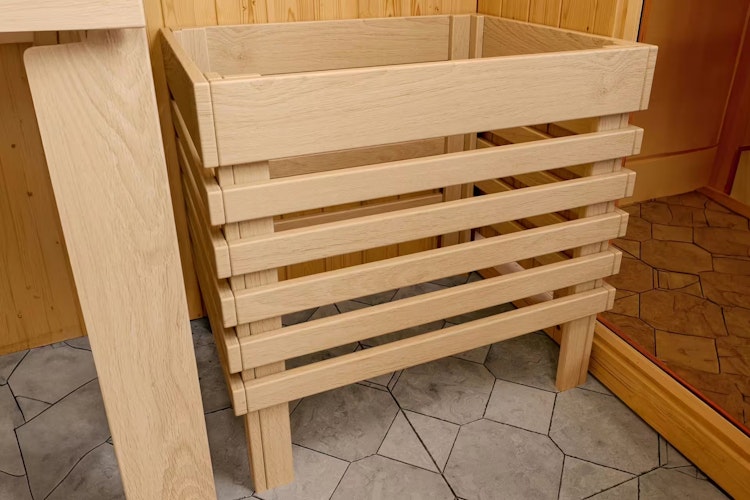 Karibu Ofenschutzgitter Superior Espenholz B 60 x T 51 x H 80 cm