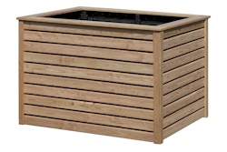 T&J VEIJLE-Hochbeet Lärche B 125 x H 80 x T 80 cm inkl. Folieneinsatz