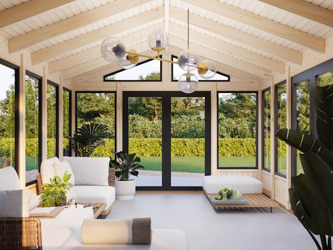 Palmako Pavillon Isabella 22,2 m² - 90 mm