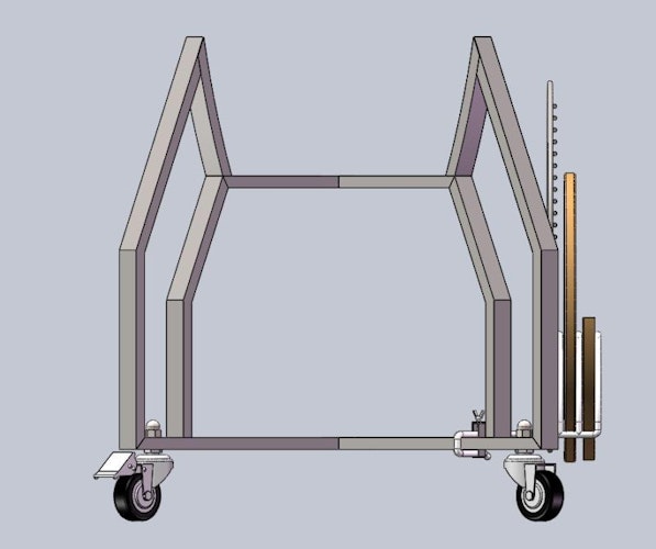 Yakiniku Zubehör-Halter für Gestell für 22" XLarge