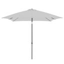 Vorschaubild Derby Mittelsmastschirm BASIC 210 x 210 Push up, Aluminium Anthrazit / 100 % Polyester 180 g/m²