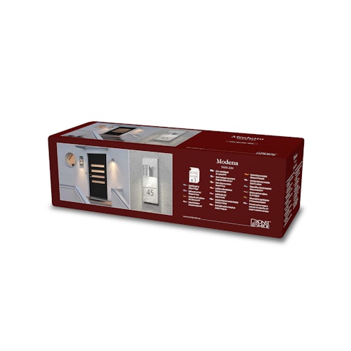 Konstsmide Hausnummernleuchte Modena, versch. Farben