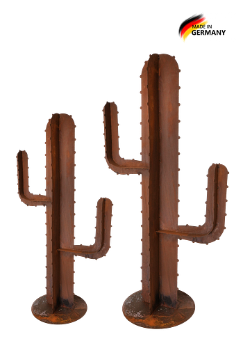 Badeko 3D Kaktus-Set in Edelrostoptik