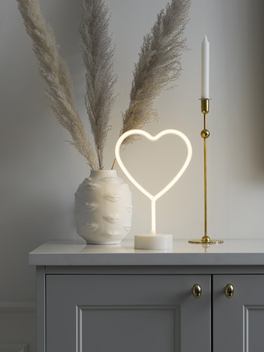 Konstsmide Weihnachtsbeleuchtung  LED Schlauchsilhouette Herz