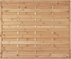 T&J Maxi Massivzaun 180 x 150 cm