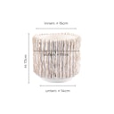 Vorschaubild Wikholm form Design Pflanzgefäß / Blumentopf Terrakotta creme ⌀ 15 x H 17 cm