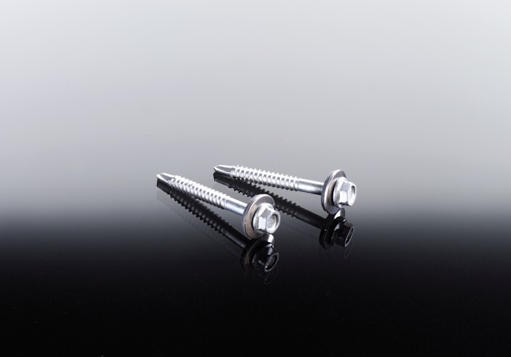 T&J Edelstahlschrauben (selbstbohrend)n5,5 x 50 mm für Stahl-UKninkl. Dichtscheibe