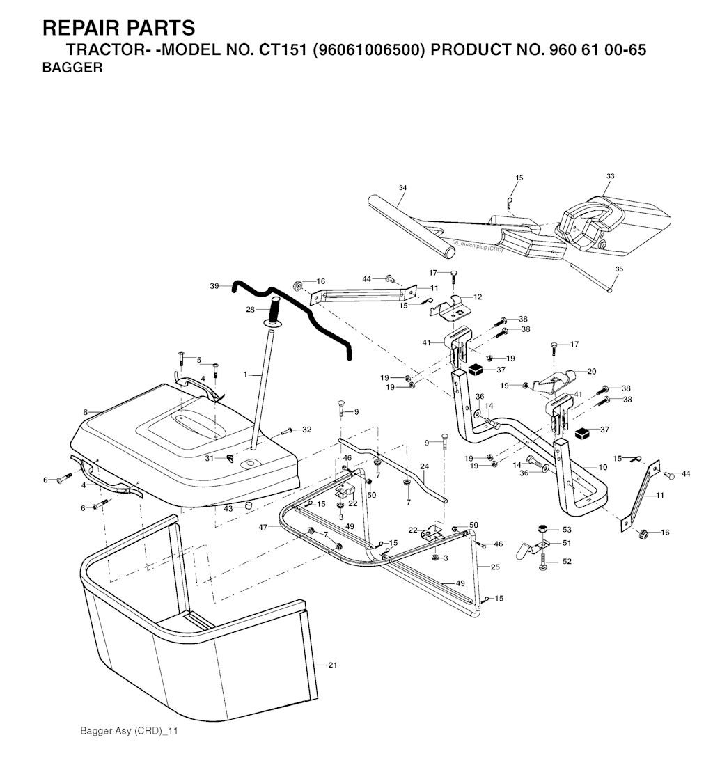 Explosionszeichnung Ersatzteile