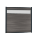 Vorschaubild Fiberdeck BOSTON Kollektion CLARITY Milchglas satiniert