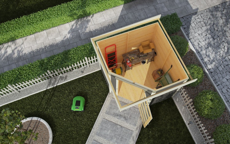 Karibu Woodfeeling Gartenhaus Schwandorf 3/5 - 19 mm