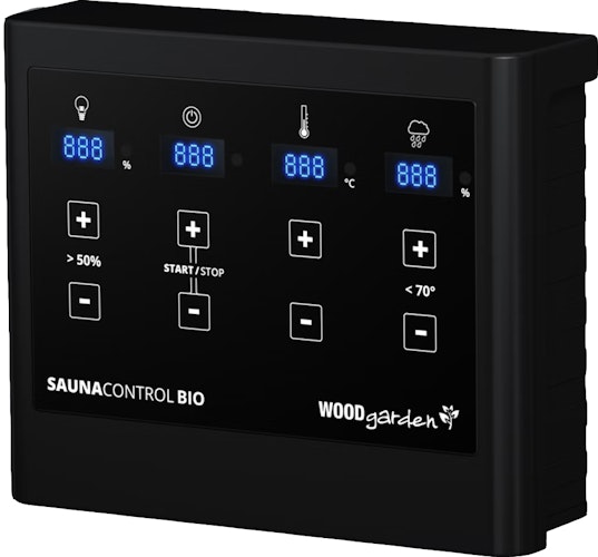 Karibu Steuergerät Easy Bio schwarz für Starkstrom Öfen