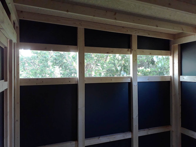 Bertilo Gartenhaus HPL 2 - 6 mm