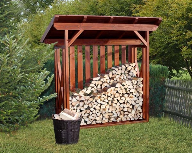 Skan Holz Holzunterstand Kaminholzlager Lars 2
