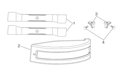 Husqvarna Zubehör für Aufsitzmäher MULCH KIT, 42 CLEARCUT, 587412301