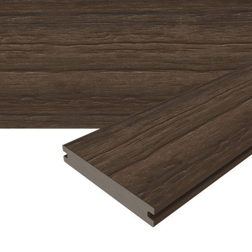 NewTechWood Deluxe Vintage WPC-Terrassendiele Massiv Ipé  23 x 138 mm