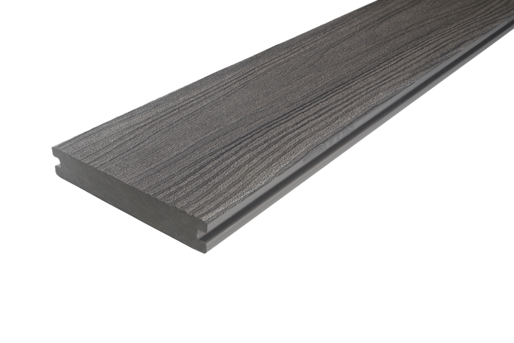 Fiberdeck Harmony WPC-Terrassendiele Ocean Grey massiv 23 x 138 mm