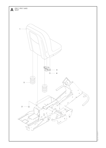 Husqvarna Rider 966772601 PR 17