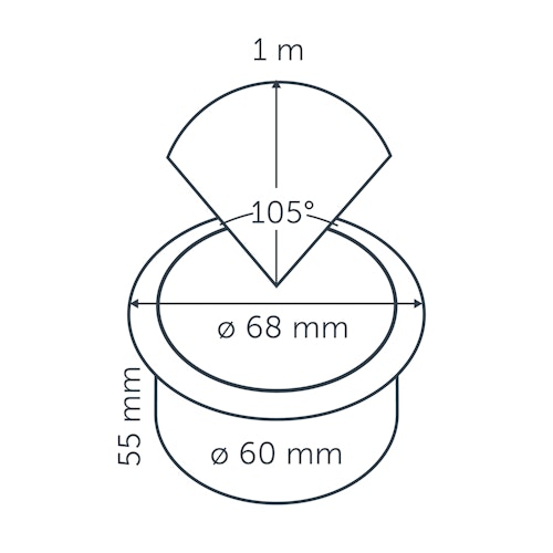 TraumGarten Licht Deck-Spot Fusion - Verschiedene Größen