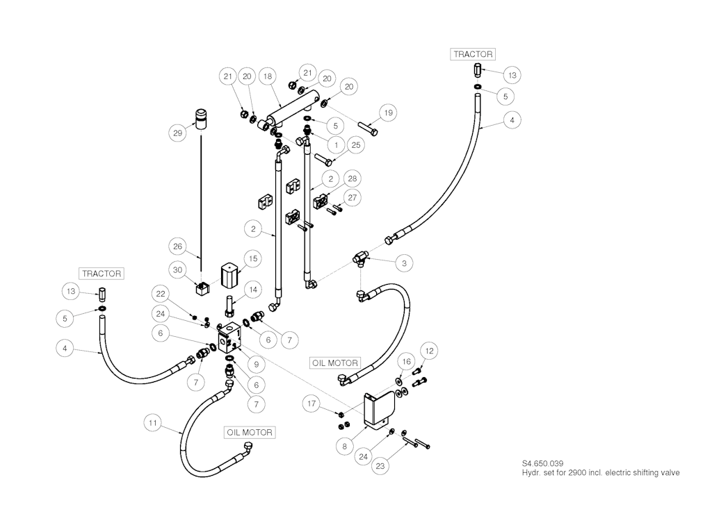 Explosionszeichnung Ersatzteile