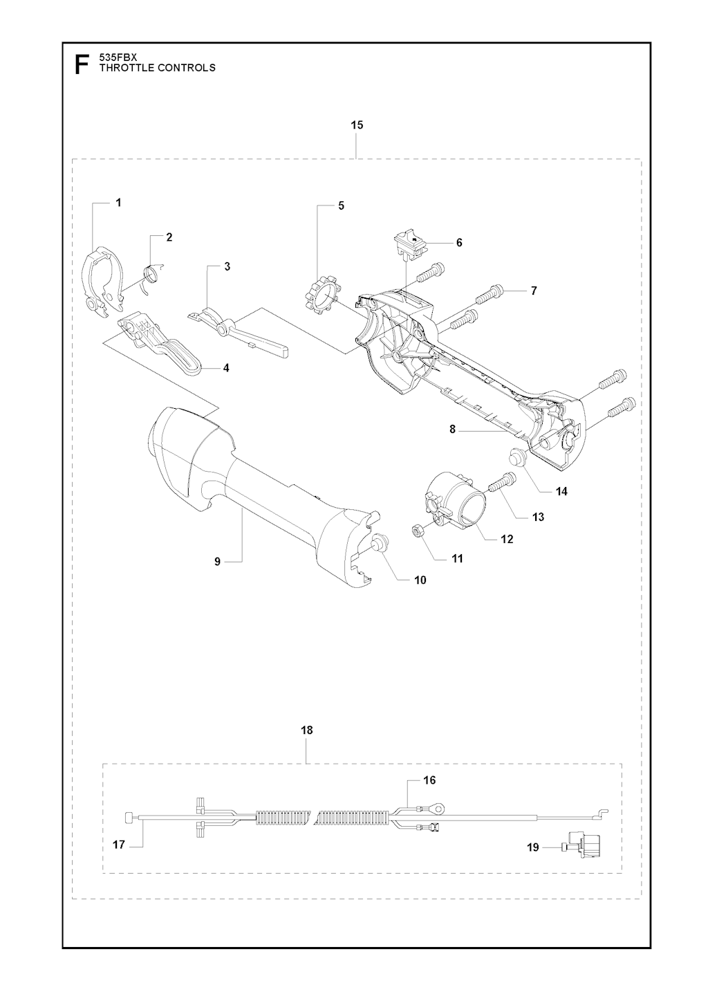 Explosionszeichnung Ersatzteile