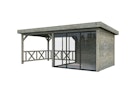 Vorschaubild Palmako Gartenhaus Connect Lenna 16,6 m² Set 404 Slide