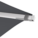 Vorschaubild doppler Pendelschirm EXPERT 300 x 300 cm, Aluminium Silber / 100 % Polypropylen 220 g/m²