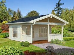 Palmako Ferienhaus Agneta 18,8+12,5 m² - 70 mm
