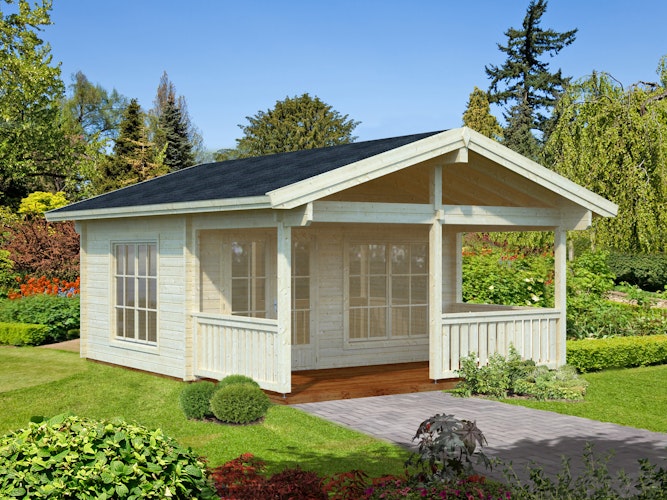 Palmako Ferienhaus Agneta 18,8+12,5 m² - 70 mm