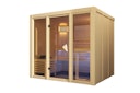 Vorschaubild Karibu Sauna Avari 4 Superior mit Fronteinstieg 68 mm