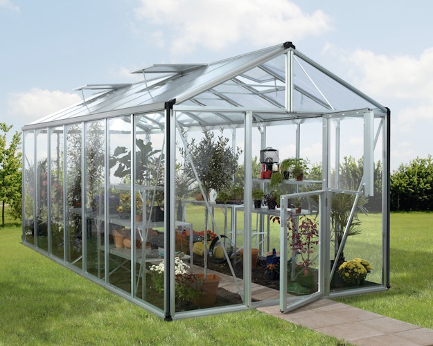 Vitavia Gewächshaus Zeus 13800 inkl. 3 Dachfenstern - 13,8 m²