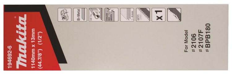 Makita Bandsägeblatt 24Z " 194692-6