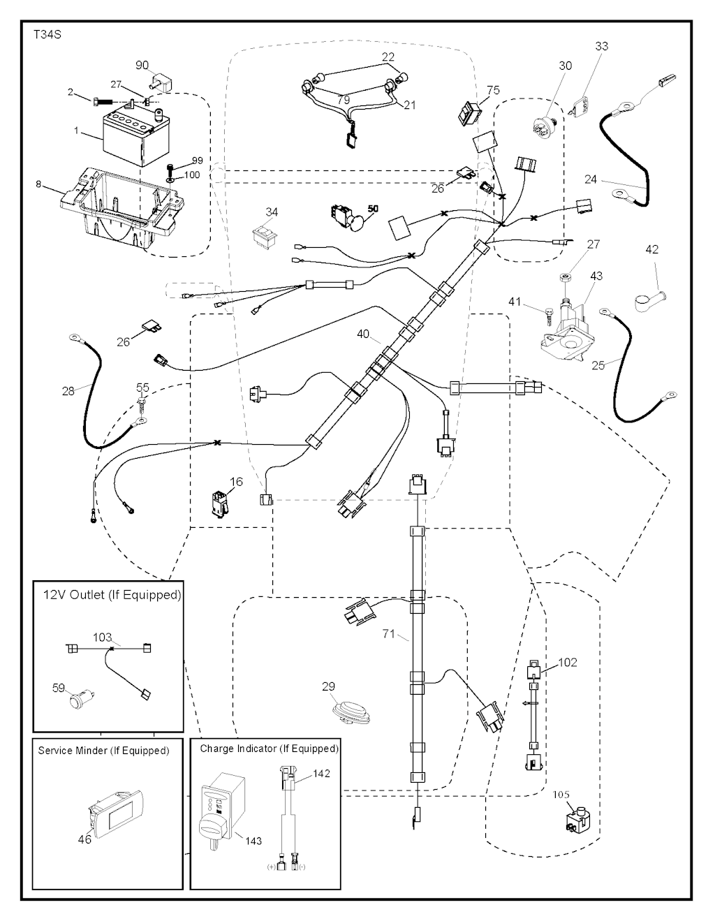 Explosionszeichnung Ersatzteile