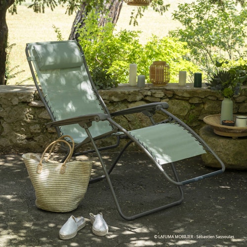 Lafuma Relaxliege RSXA, Stahl / Batyline