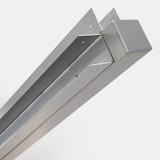 BambusBASIS Modul5 Slimline Eckpfosten Edelstahl Zubehörbild