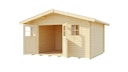 Vorschaubild Weka 45 mm Gartenhaus 136 mit Vordach (60 cm)