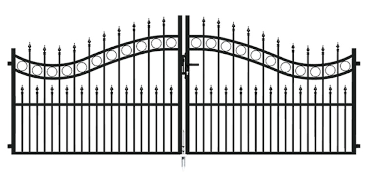 Alberts® Doppeltor Bordeaux