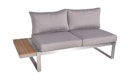 Vorschaubild Garden Pleasure Ecklounge AUREA, Aluminium / Nonwood / Kissen 100 % Polyester
