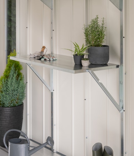 Hörmann Klapptisch 960 für Gerätehaus Juno