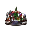 Vorschaubild Konstsmide Weihnachtsbeleuchtung  LED Szenerie Weihnachtszoo mit Musik